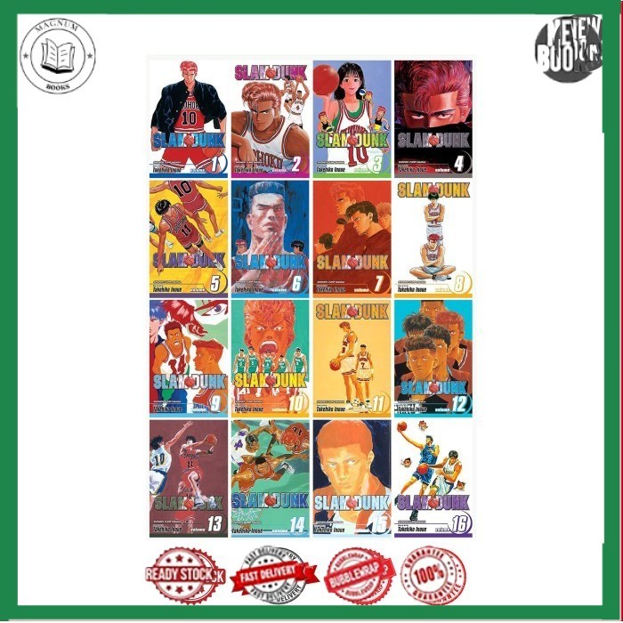 Slam Dunk Manga, 31 Books series (English)