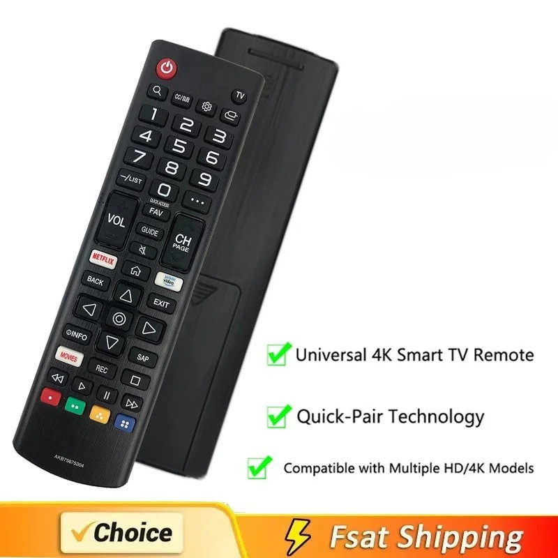 Tv Remote Control Akb 75675304 For LG Smart Tvs Compatible with Tv Models 32Lm5620Bpua 32Lm570Bpua 3