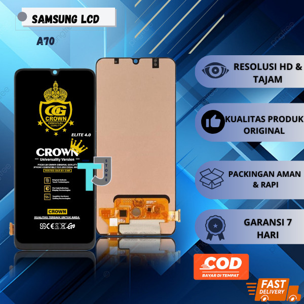 LCD TOUCHSCREEN SAMSUNG A70 A705 A705F ORIGINAL COMPLETE