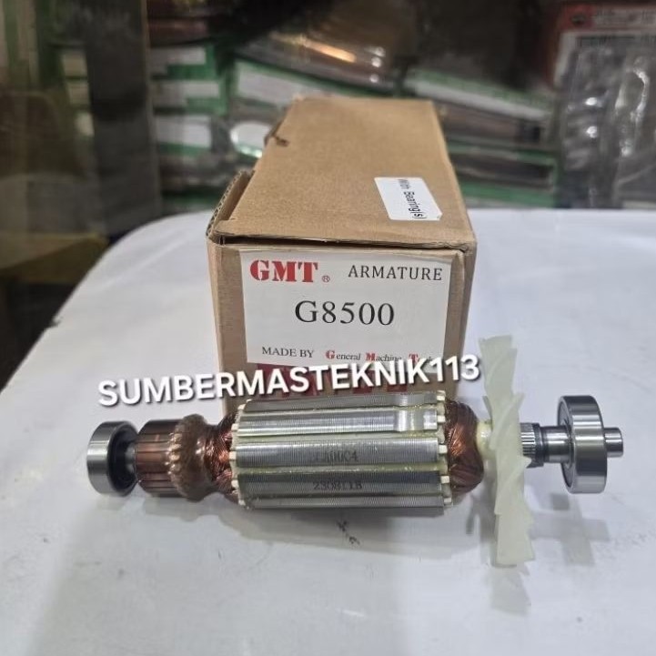 GILISHOP ARMATURE GMT G 8500 ANGKER ROTOR MESIN GERINDA TANGAN GMT G8500