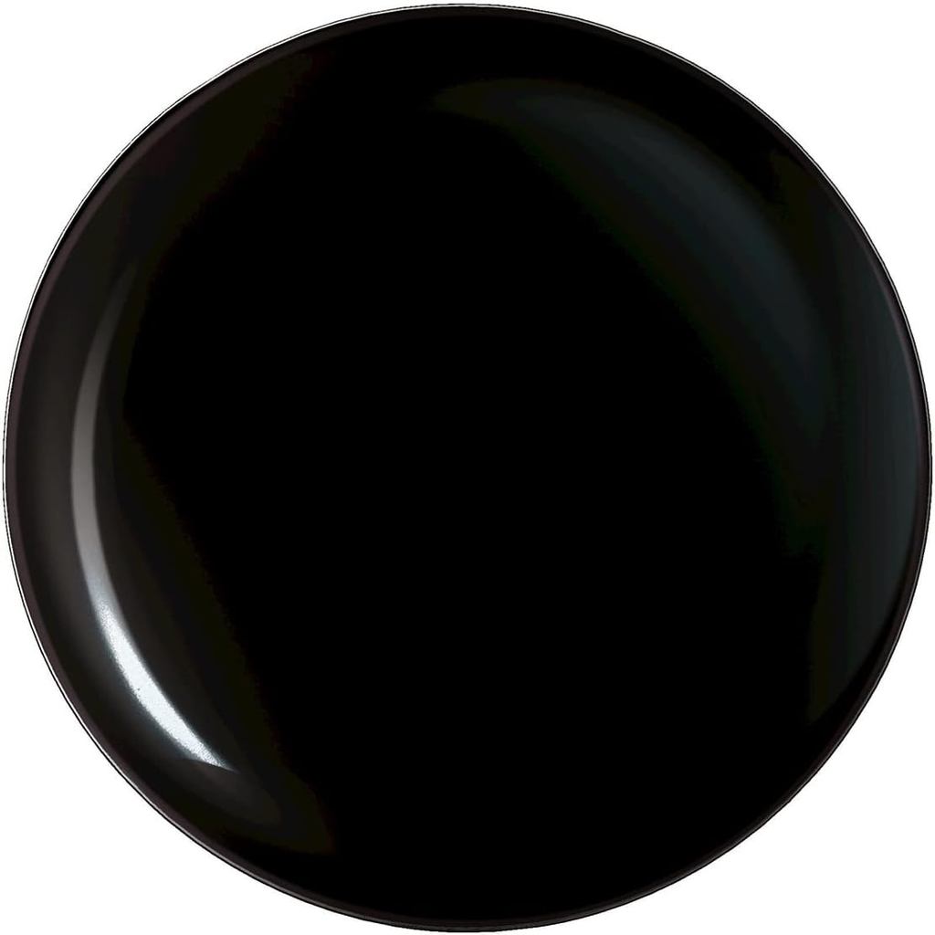 Piring Makan 27cm Luminarc Arcoroc Dinner Plate Evolution Black P1128 - 1pc