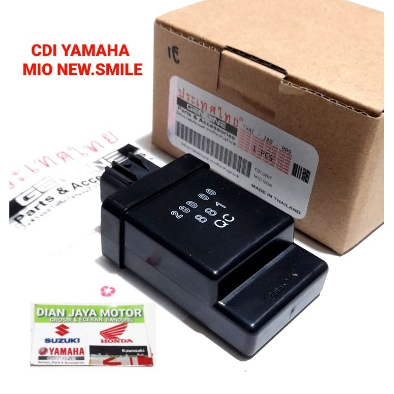 CDI MIO NEW 28D CDI MIO SMILE 2008 -2011 MEREK THAILAND CDI MIO NEW ORIGINAL THAILAND CAPACITOR