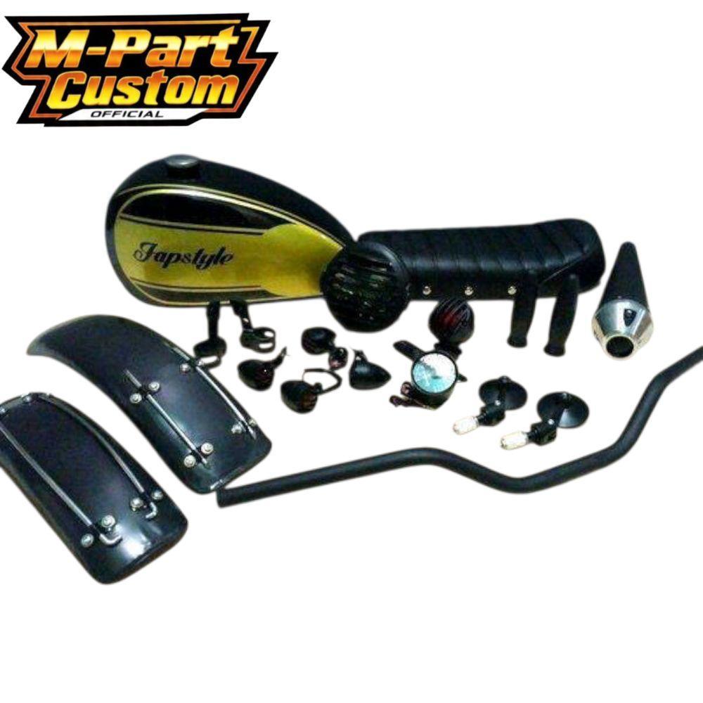 Paket Tangki Motor Paket Japstyle Murah Motor Custom Japstyle Lengkap Komplit Murah Pnp  CB GL Thund