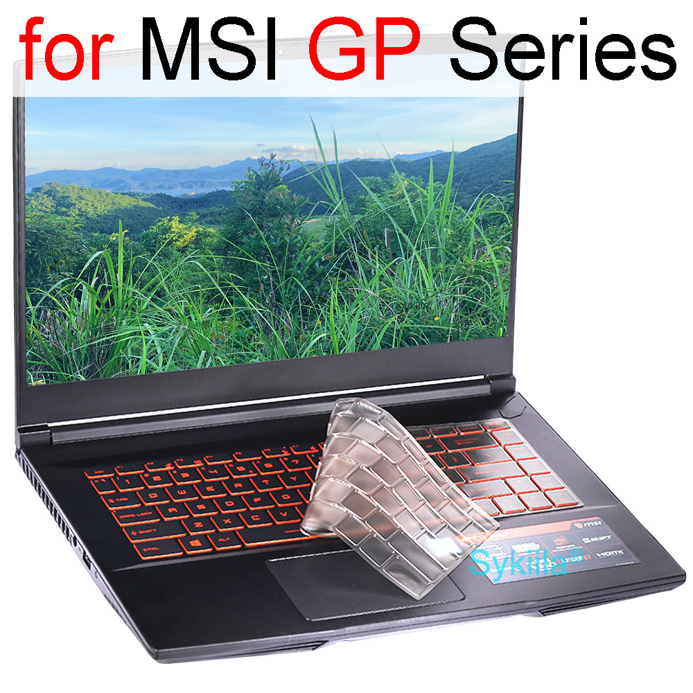 Keyboard Cover for MSI GP76 GP75 Leopard GP73 GP72 GP66 GP65 GP63 GP62 GP70 GP60 Gaming Silicone Lap