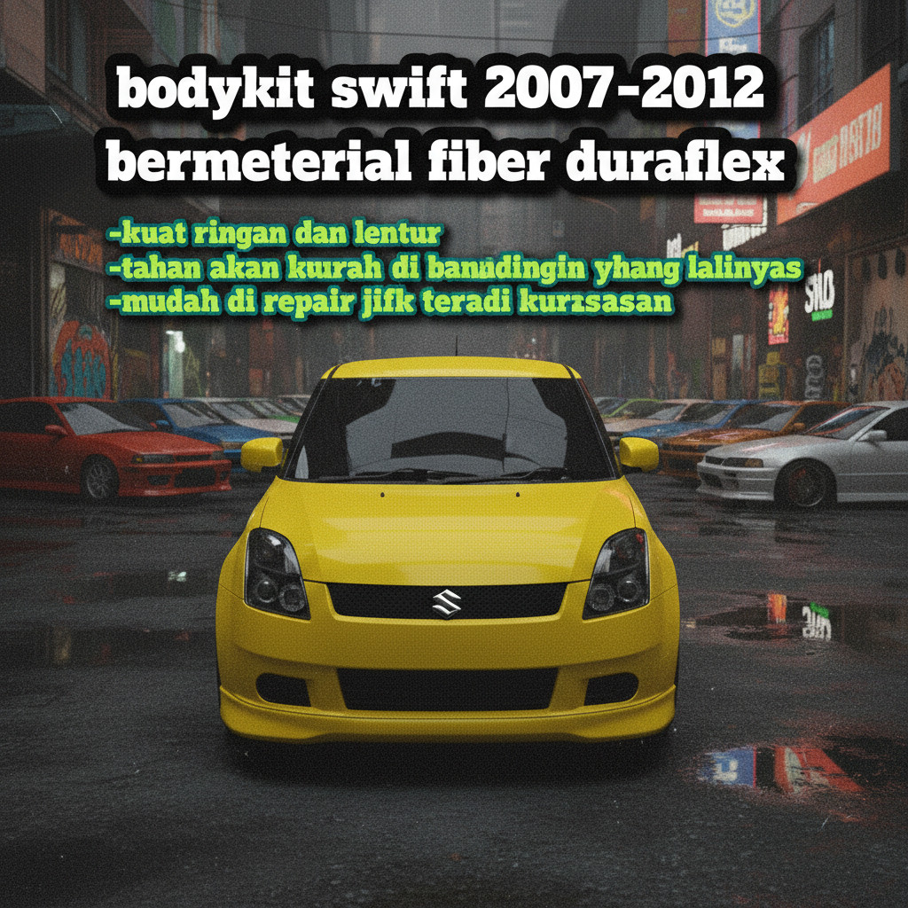 bodikit bodykit swift old 2007-2012 bodykit swift body kit suzuki swift
