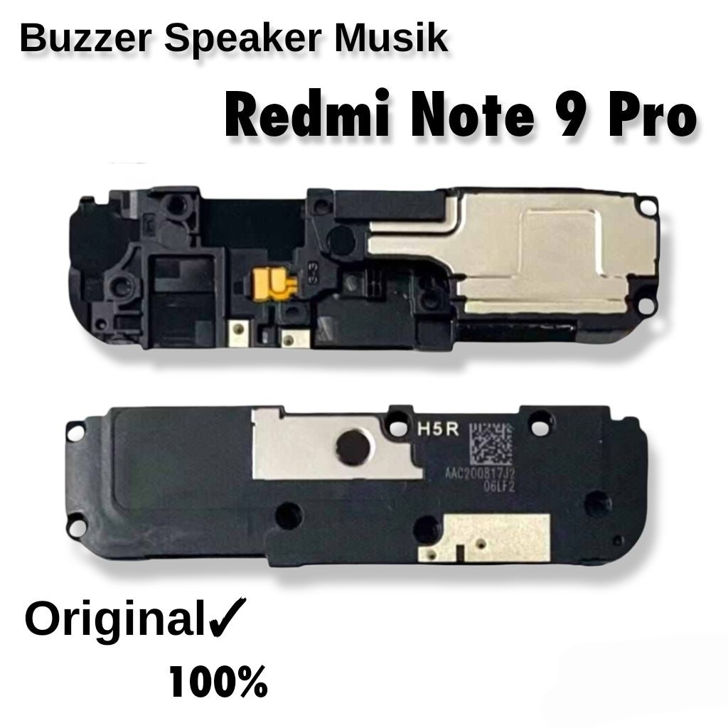 Ori Buzzer Speaker Musik Hp Redmi Note 9 Pro Original