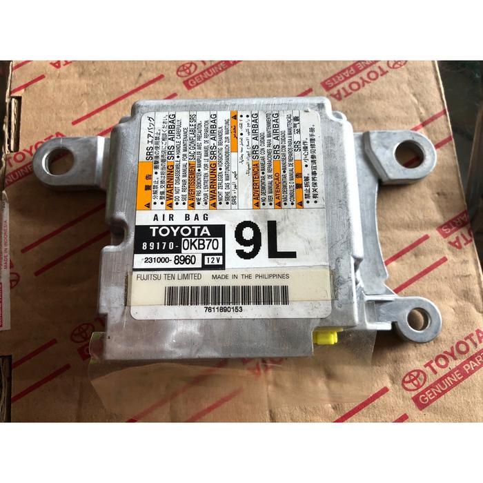 Modul Airbag Ecu Air Bag SRS Toyota Fortuner VRZ TRD 89170-0KB70 QUALITY