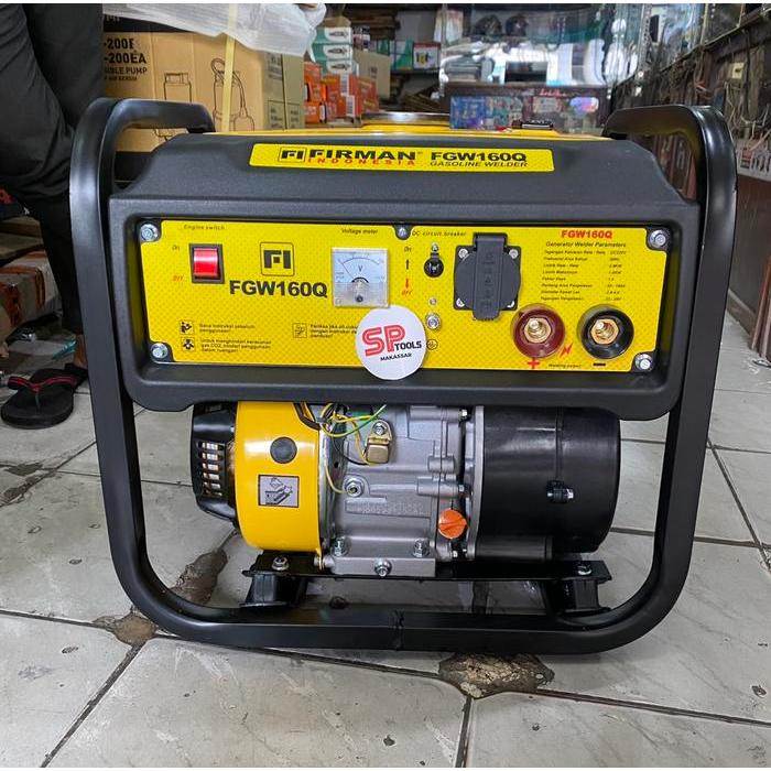 GENSET LAS BENSIN / MESIN GENERATOR LAS 160A 800W FIRMAN FGW160Q