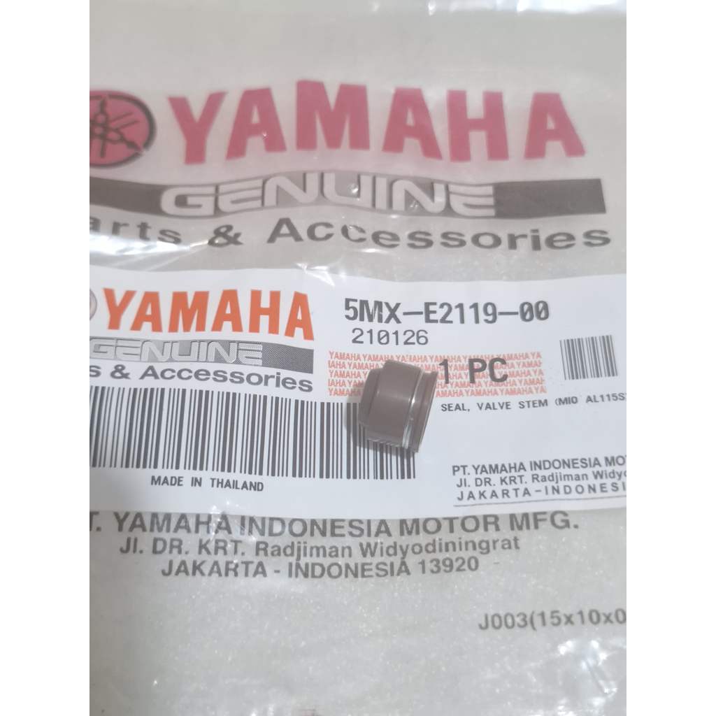 SEAL SIL KLEP MIO SOUL MIO SPORTY ASLI ORI YAMAHA 5MX E2119 00 KK3