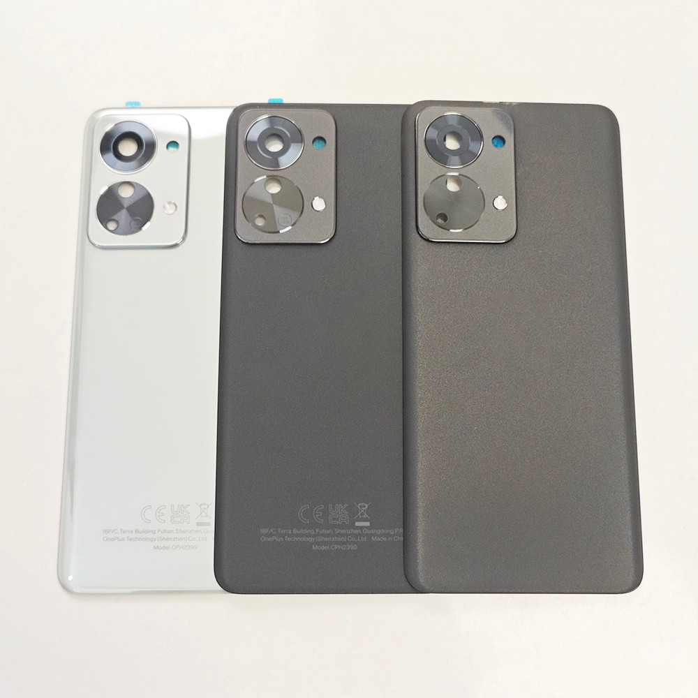 A+ Back Glass Cover For OnePlus Nord 2T Back Door Replacement Battery Case, Rear Housing Cover 1+ No