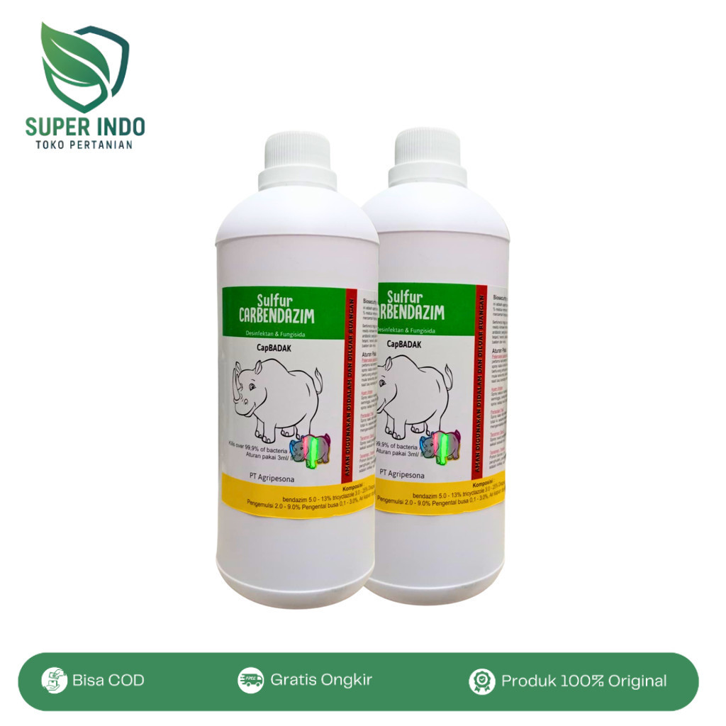 Cap Badak 1L Desinfektan & Fungisida – Pertanian dan Peternakan