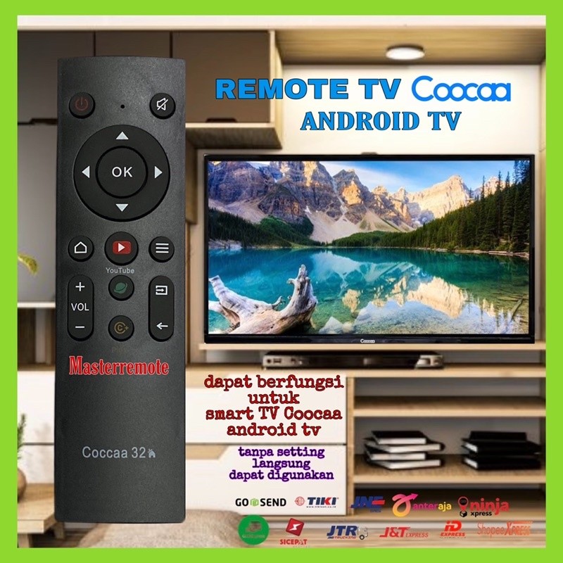 REMOT REMOTE SMART TV COOCAA ANDROID TV COOCAA32 i