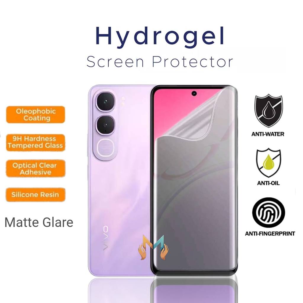 Anti gores jelly Hydrogel matte glare for Vivo Y21d