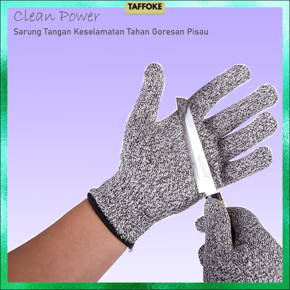 Sarung Tangan Keselamatan Tahan Goresan Pisau - EN388