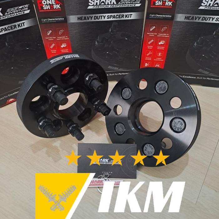 F-One Shark FOS Heavy Duty Wheel Spacer Adaptor Roda Velg Toyota All New Avanza Veloz / Xenia 2022-O