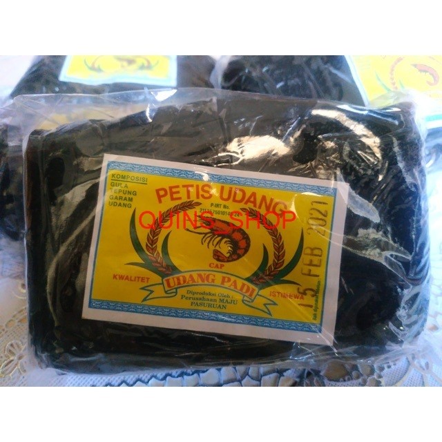Petis Udang cap Udang Padi / Petis Rujak / Petis Tahu Lontong / Petis Ketoprak QUINS SHOP