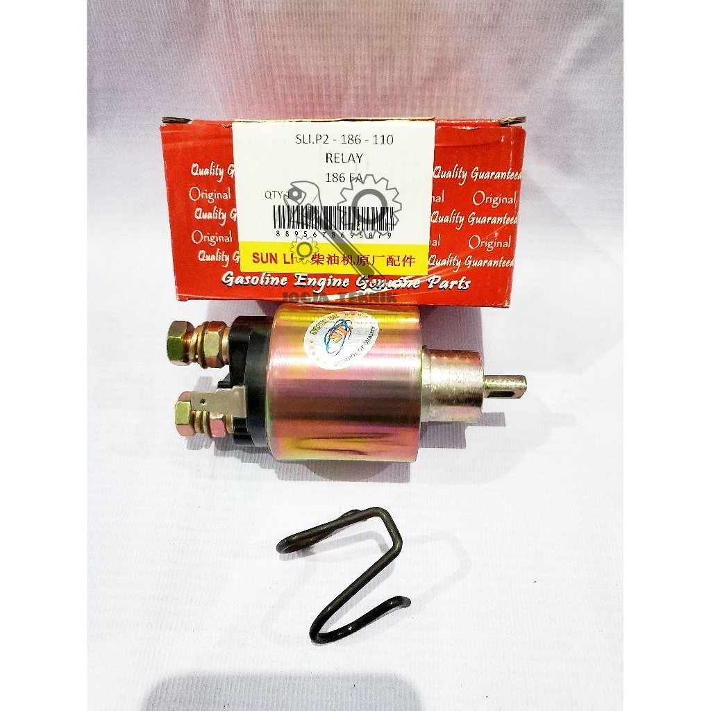 Relay Bendix Switch Dinamo Starter Genset Solar G186F 186FA