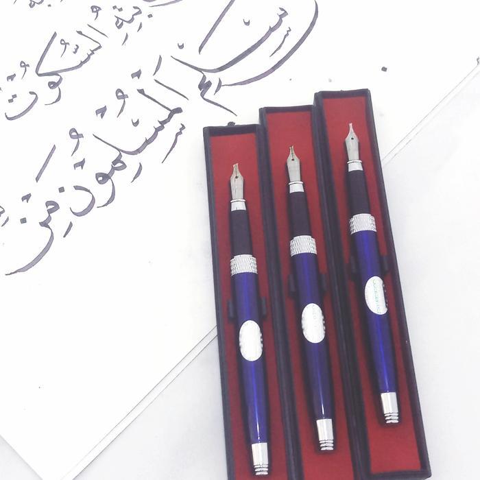 pena iridium point gemany A8 / fountain pen raphy / pena tinta - Hitam