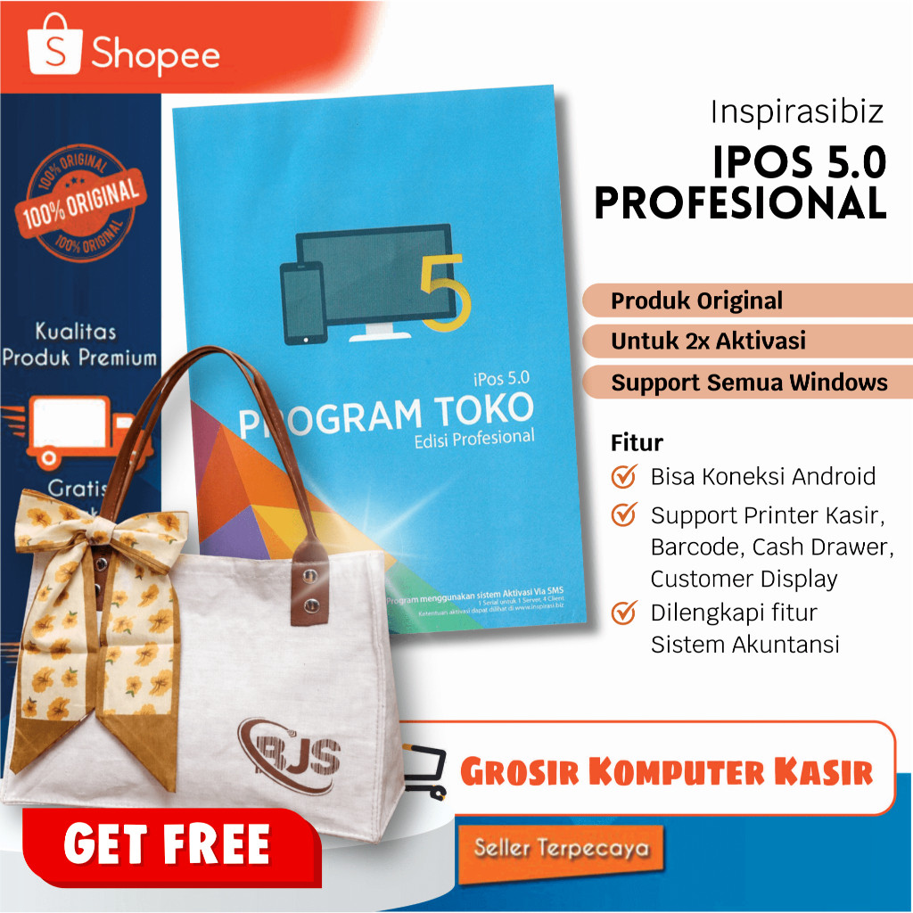 Program Kasir Toko IPOS 5 Profesional | Program Kasir IPOS 5 | Program Kasir Toko Sembako | Program 