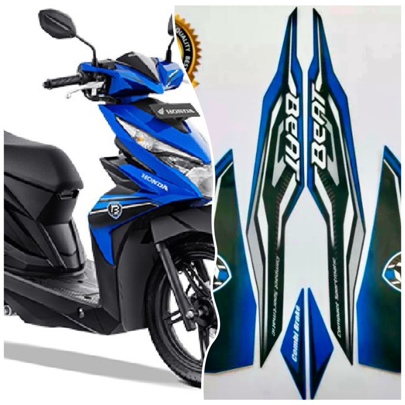 STIKER STRIPING HONDA BEAT FI 2019 CBS ISS