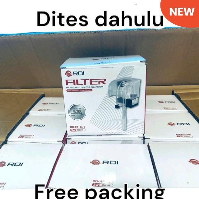 Filter gantung Rdi hf 801 / filter gantung aquarium / filter gantung / filter aquarium