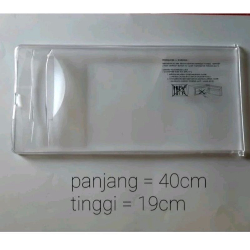 Tutup Freezer Kulkas Sharp Kirei Mika Bening