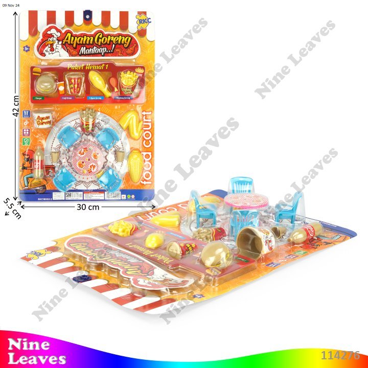Mainan Anak Tableware Ayam Goreng