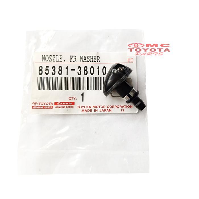 Wiper Nozzle Nozle Semprotan Wiper Nozzle Air Wiper Depan Kijang Kapsul Original Toyota 85381-38010 