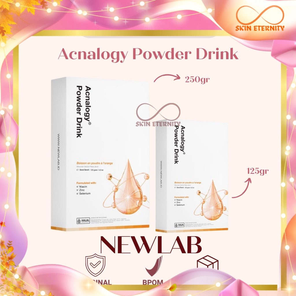 Beaudelab Acnalogy Powder Drink BPOM | Obat Minum untuk Jerawat Minuman Antioksidan Penghilang Bekas