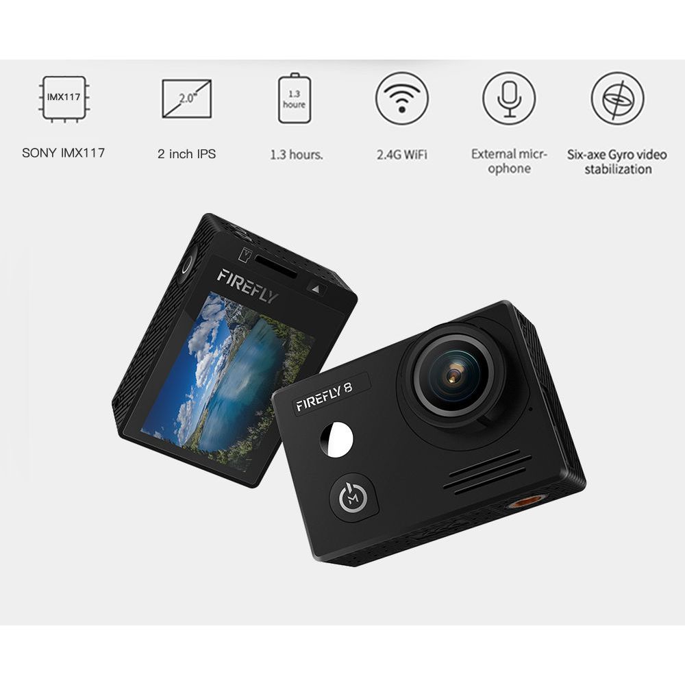 Hawkeye Firefly 8se / 8s 4k 90 Degree / 170 Degree Screen Wifi Fpv Action Camera Sports Cam Recordin