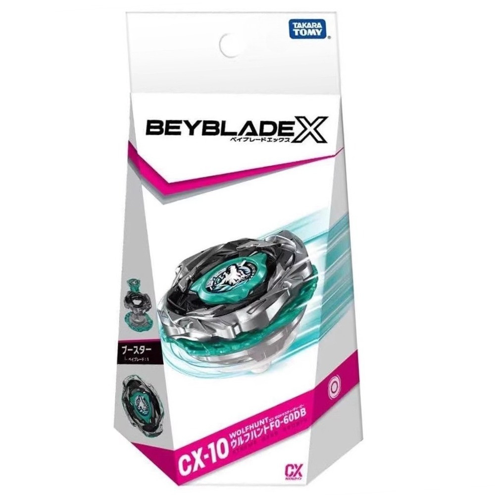 ORIGINAL TAKARA TOMY BEY X CX-10 Booster Wolf Hunt F0-60DB BLADE CX 10
