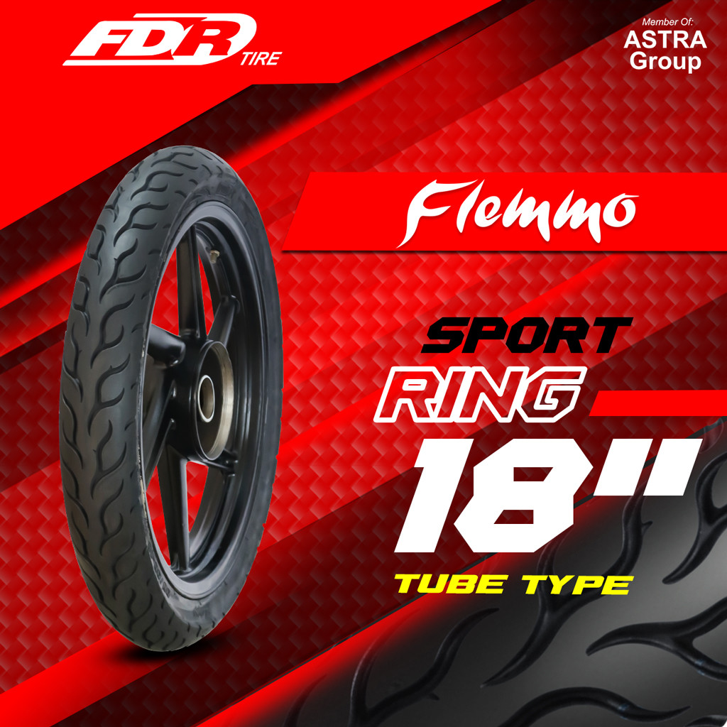 Ban Motor Tube Type FDR FLEMMO Ring 18