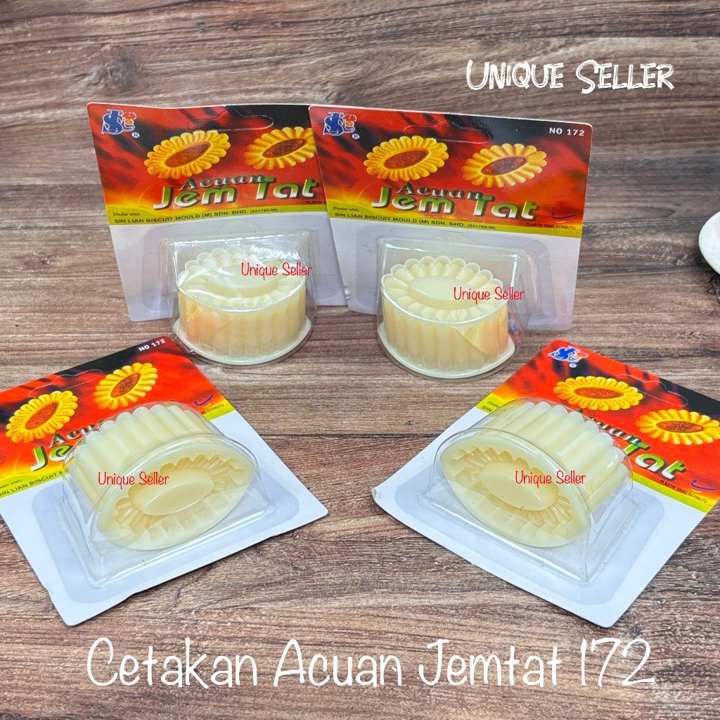 Cetakan Kue Kering Nastar Biskuit Cookies Lonjong 172 Acuan Plastik Tebal Impor Malaysia Cutter Cook