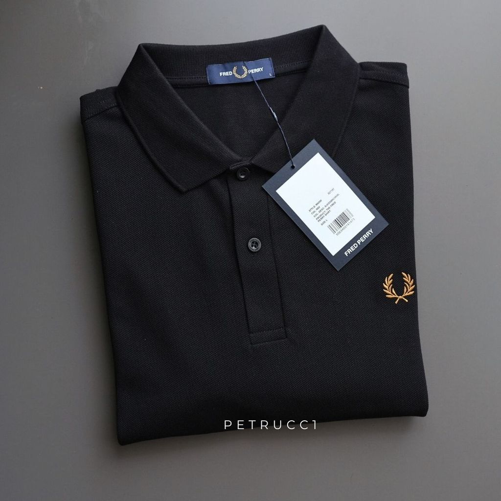 FP Fred Perry Polo Shirt Cowo Original Pria Branded Original