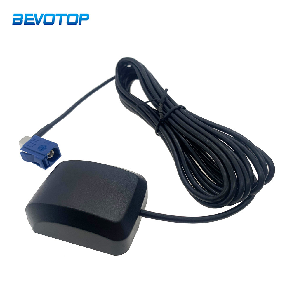 Antena GPS Mobil Bevotop Fakra C Female Right Angle Jack Kabel RG174 Adaptor Antena Penerima GPS 2M 