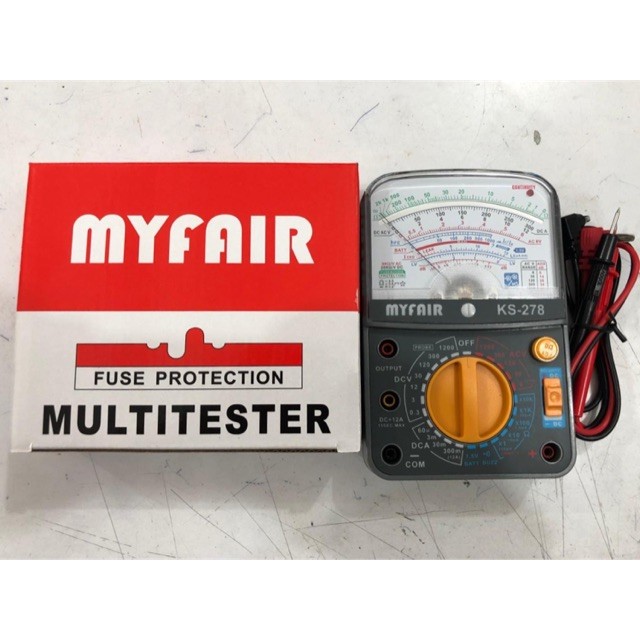 Multitester Analog Myfair KS-278 Kualitas Bagus