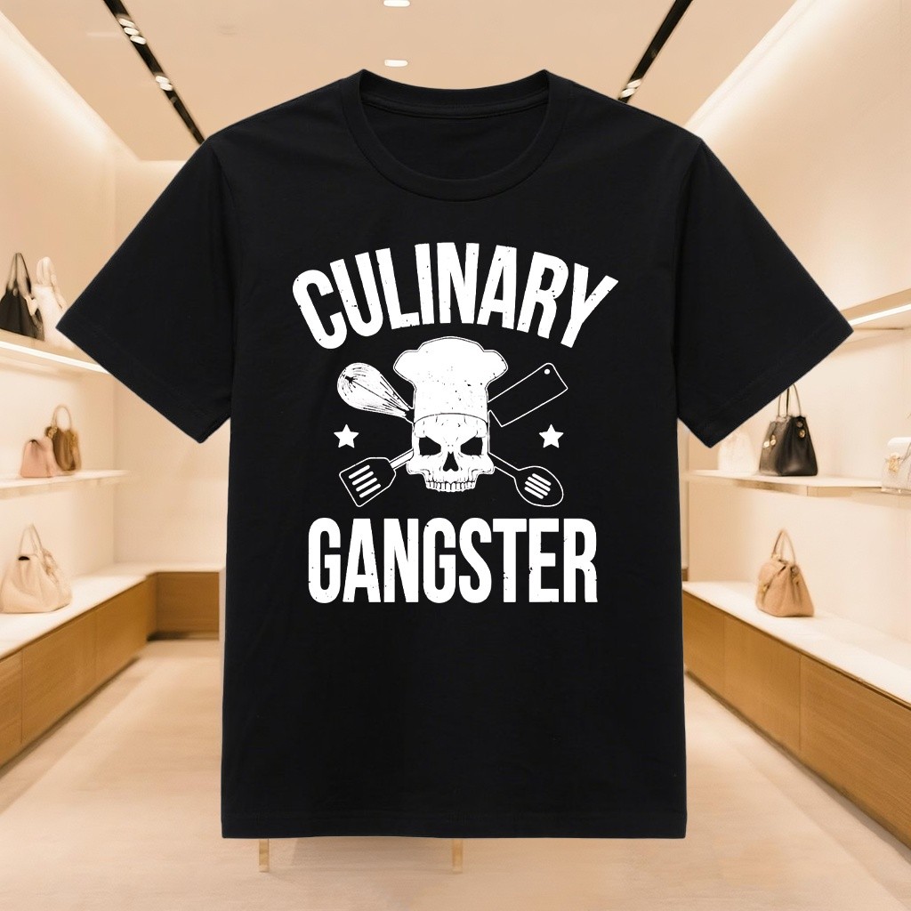 GANGSTER Lokal Baju Kaos Viral   Pria Wanita Model Yang Lagi Hits Di Medsos Bahan Lembut Tebal