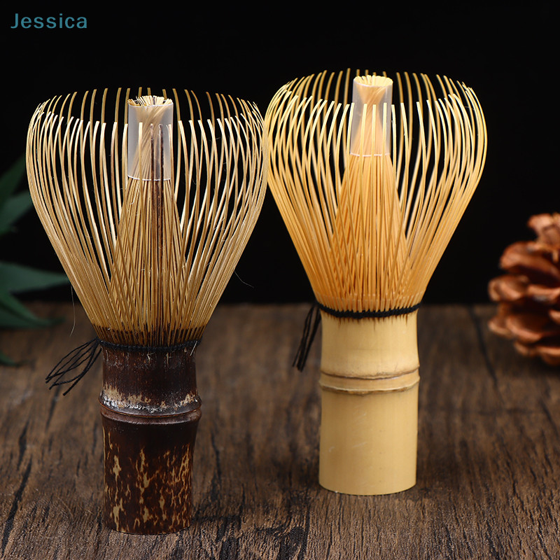 Tea Whisk Mixer, Mata Tool Purple Bamboo Mata Brush