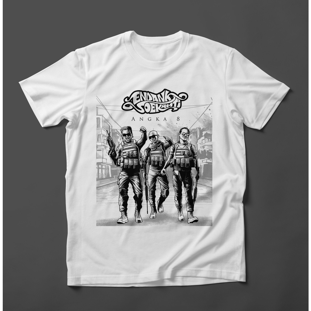 KAOS PRIA ENDANK SOEKAMTI ANGKA 8 - KAOS ENDANK SOEKAMTI ORIGINAL DISTRO - KAOS DISTRO TERBARU - KAO
