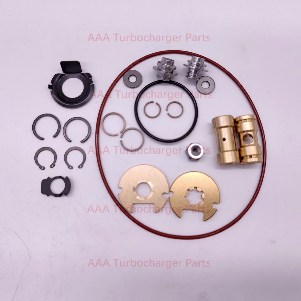 Kit Perbaikan Turbo K03/K04 UPGRADE 2SEAL RING COLLAR Cocok untuk semua perbaikan turbo K03 K04, Per