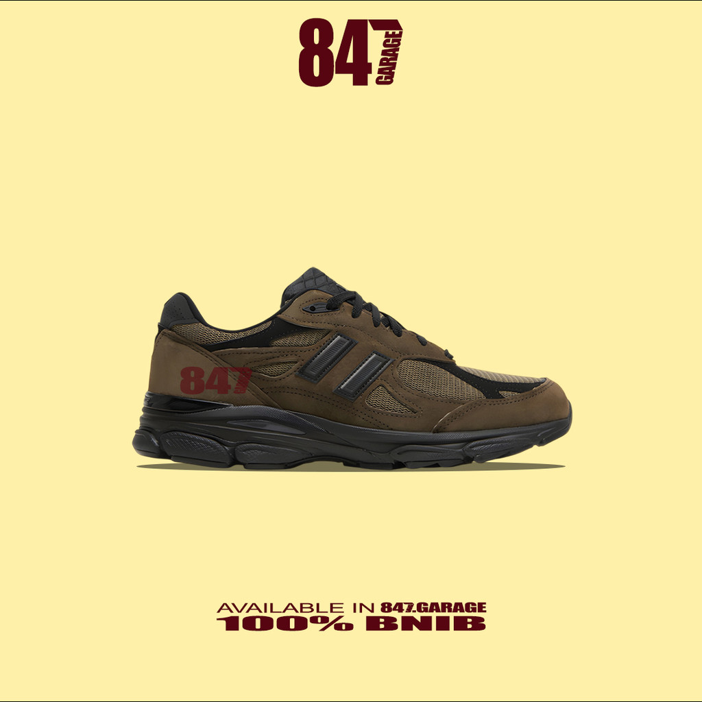 Sepatu New Balance  990V3 Jjjjound Brown Brand New In With Tag Box