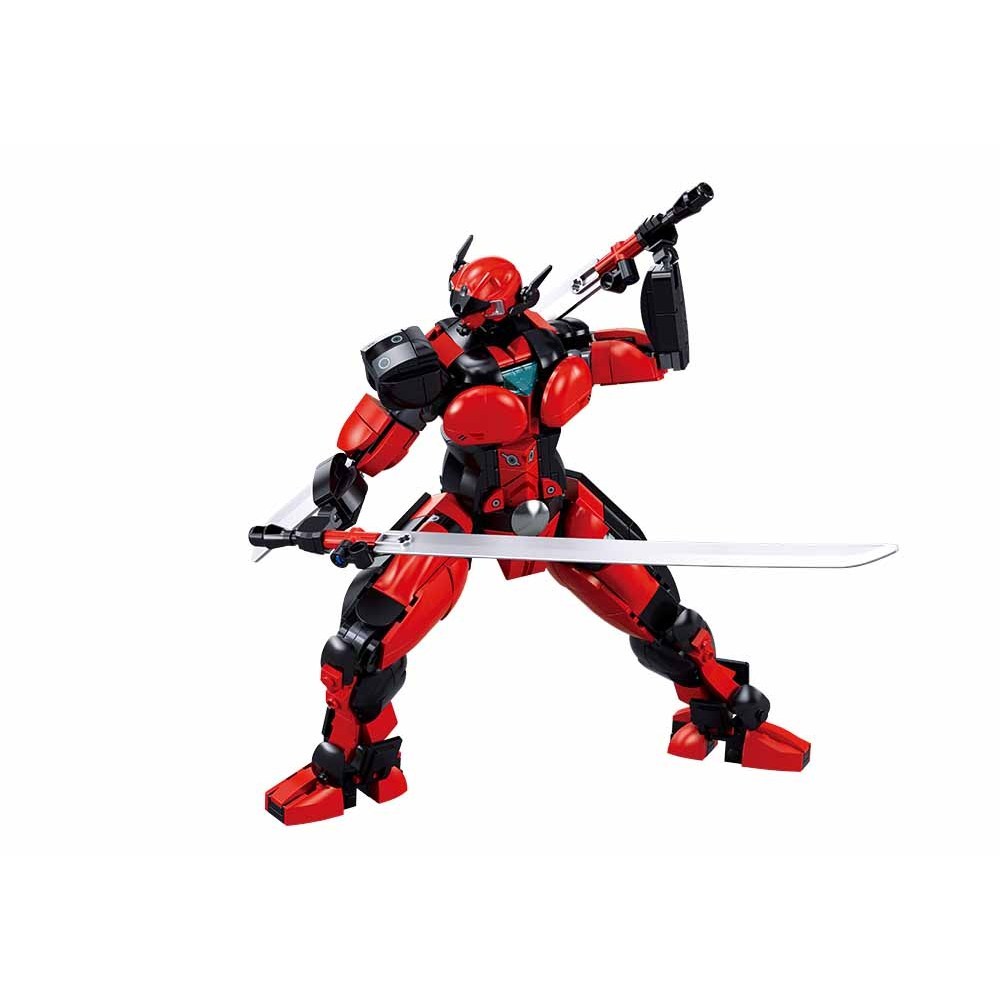 Sluban P.R. MECHA Shadow Katana – Robot Samurai Merah Tempur M38-B1297