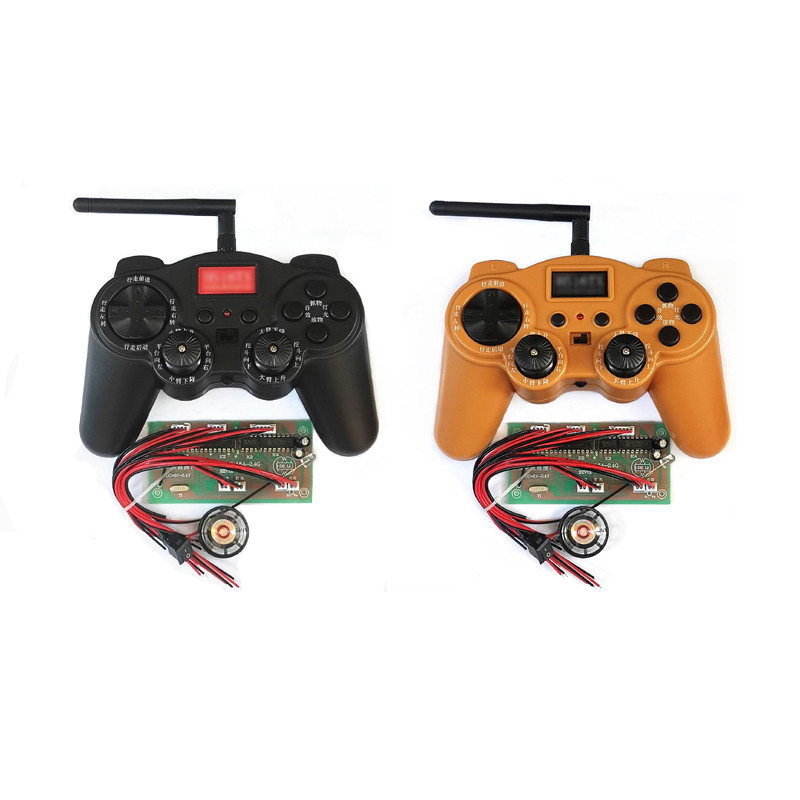 For RC Toy Car/Excavator 12V Remote Control Kit 16-Channel 2.4GHz 8.4V 1.5A Rao Receiver Board Y Mod