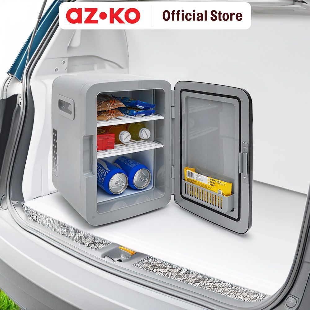 AZKO Otto Klasse 10 ltr Kulkas Mobil Cool & Warm Single Cooling Mini Refrigerator Lemari Es Mobil Le