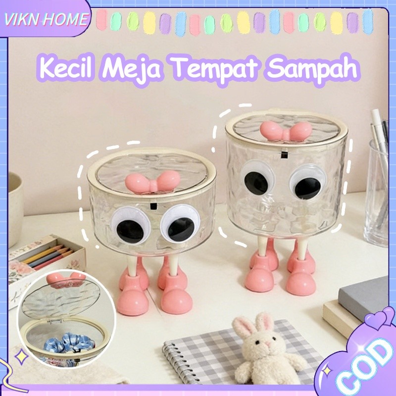 Lucu Minimalis Multifungsi Tempat Sampah  Kecil Meja Tempat Sampah  Tempat Sampah Aesthetic  Perleng