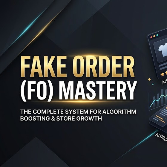 ID102002 - Fake Order Fo Mastery Black Branding Product
