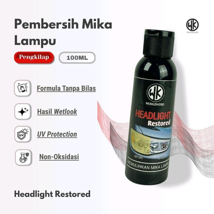 Headlight Restored / Headlight Restorer / Pembersih Mika Lampu Buram