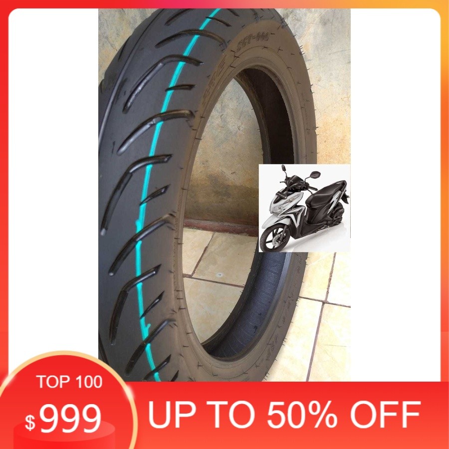 PromoMurah BAN BELAKANG IRC VARIO TECHNO 125 FI NON TUBLES RING 14