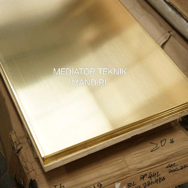 plat tembaga lembaran 1mm 550mm×500mm