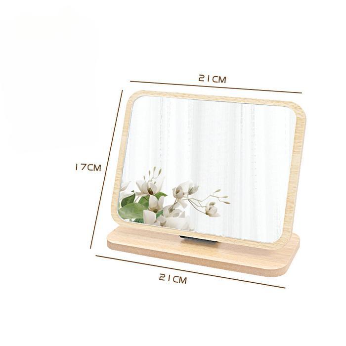 Cermin/cermin persegi/cermin meja rias kayu/cermin rias bundar/cermin meja rias lipat/cermin rias pe
